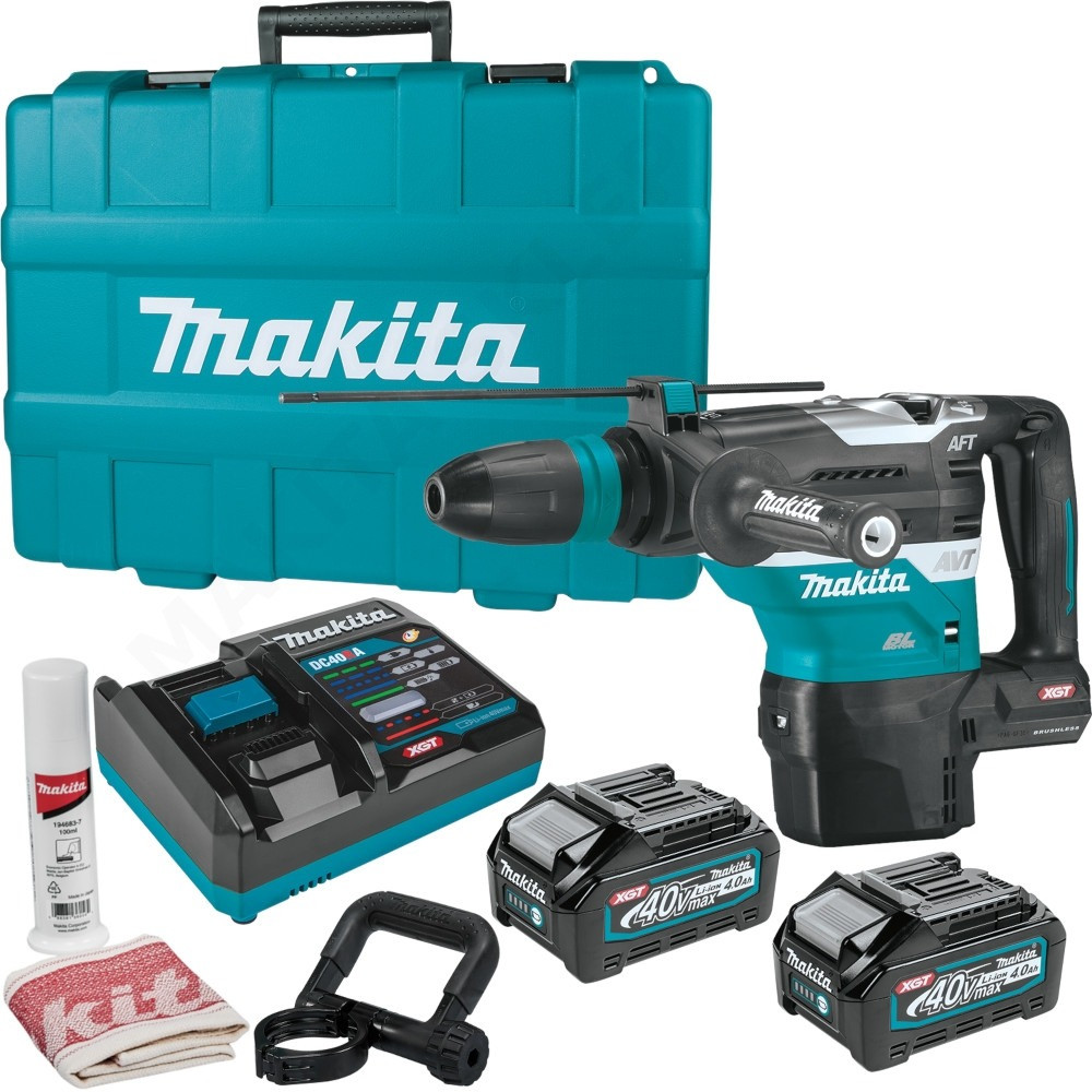 Перфоратор акумуляторний Makita HR005GM202 (XGT, 8.0 Дж, SDS-MAX)