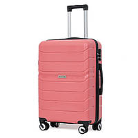 Большой женский чемодан на колесах Semi Line 30" (L) Pink (T5615-3) I'Pro