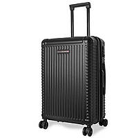 Большой дорожный чемодан для путешествий Swissbrand Paris (L) Black (SWB_LHPAR001L) I'Pro