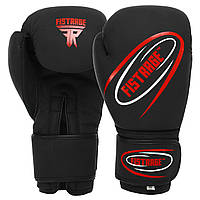 Шкіряні боксерські рукавички на липучці FISTRAGE VL-4153 (розміри 10-14 унцій)