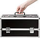 Великий кейс для зберігання секс-іграшок BMS Factory Large Lokable Vibrator Case Black, кодовий замо  18+, фото 5