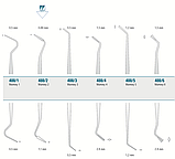 Штопфер/гладилка стоматологічна (інструмент для моделювання) Markley 2 двостороння, Medesy 488/2, фото 2