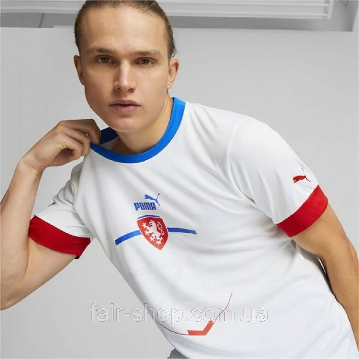 Puma Czech Republic Away Shirt 2022 2023 Adults White