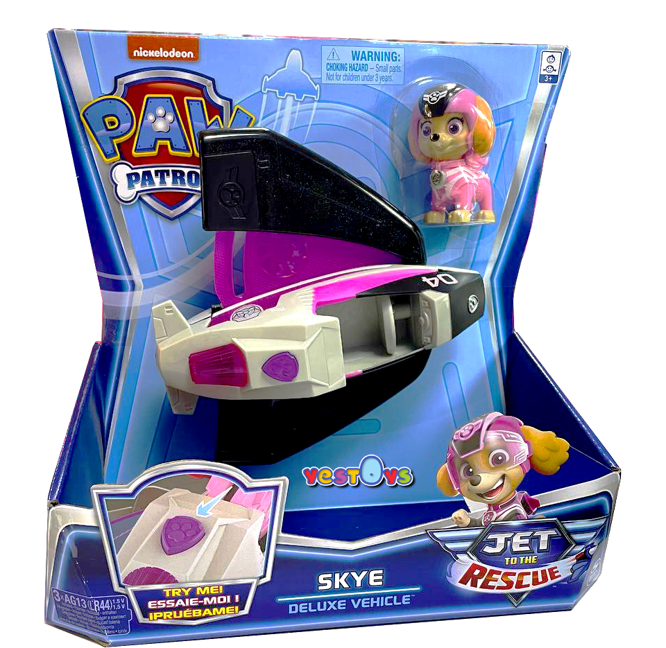 Щенячий патруль PAW Patrol літак Скай Jet to The Rescue Skye Deluxe зі світлом та звуком