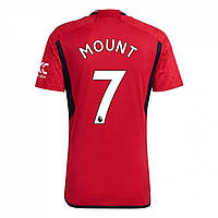 Футболка adidas Manchester United Home Mason Moun 2023 2024 Adults Team Red Доставка від 14 днів - Оригинал