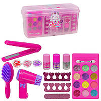 Дитяча косметика Ouguan тіні, блиск, лак, аксесуари для волосся 2615F