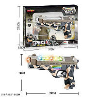 Пистолет ToyCloud "Special Forces" камуфляжный, со светом 814Y