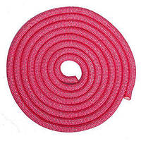 Скакалка для художественной гимнастики утяжеленная C-0371 Розовый (60508021)