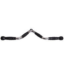 Ручка для тяги на трицепс V-подібна прогумована Zelart TA-2739 Код TA-2739, фото 2