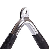 Ручка для тяги на трицепс V-подібна прогумована Zelart TA-2739 Код TA-2739, фото 3