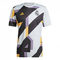 Футболка adidas Real Madrid Pre Match Shirt 2023 2024 Adults Wonder Silver Доставка від 14 днів - Оригинал