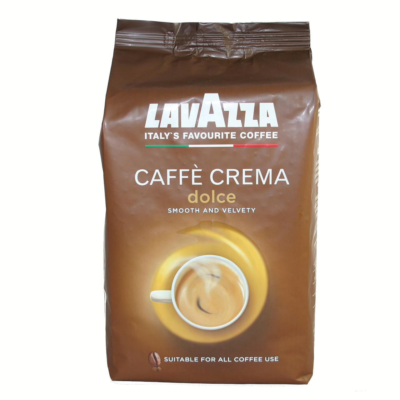 Кава Lavazza Dolce Caffe Crema (зерно), 1кг.