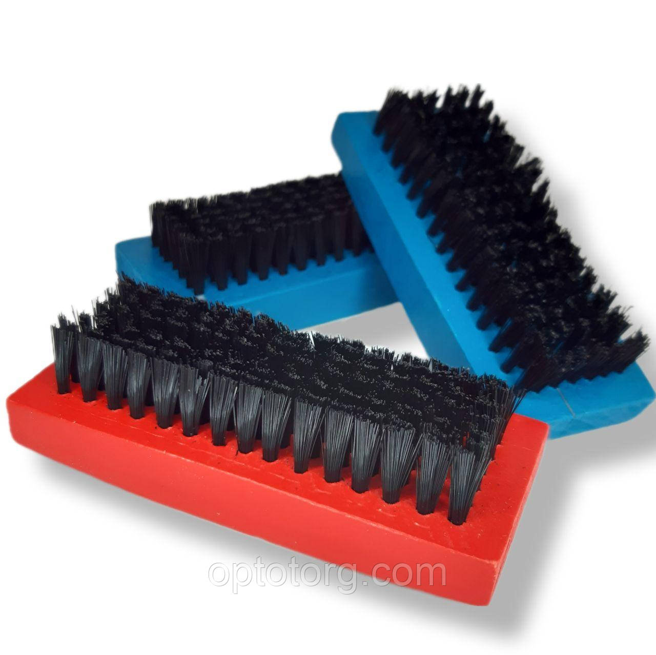 Щітка для взуття 100*45 мм кольорова, фото 1