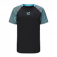 Футболка Sondico Fundamental Polyester Football Black/Teal Доставка від 14 днів - Оригинал