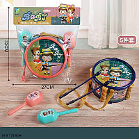 Музыкальные инструменты Star Toys барабан, маракасы 733A-136
