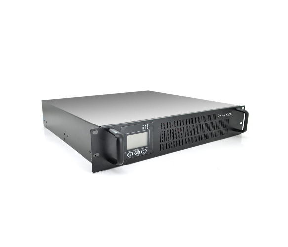 ДБЖ із правильною синусоїдою ONLINE Ritar RT-2KS-LCD, RACK 2000VA (1800 Вт), 72 В, Вбудована батарея 12V 7,5 Ah