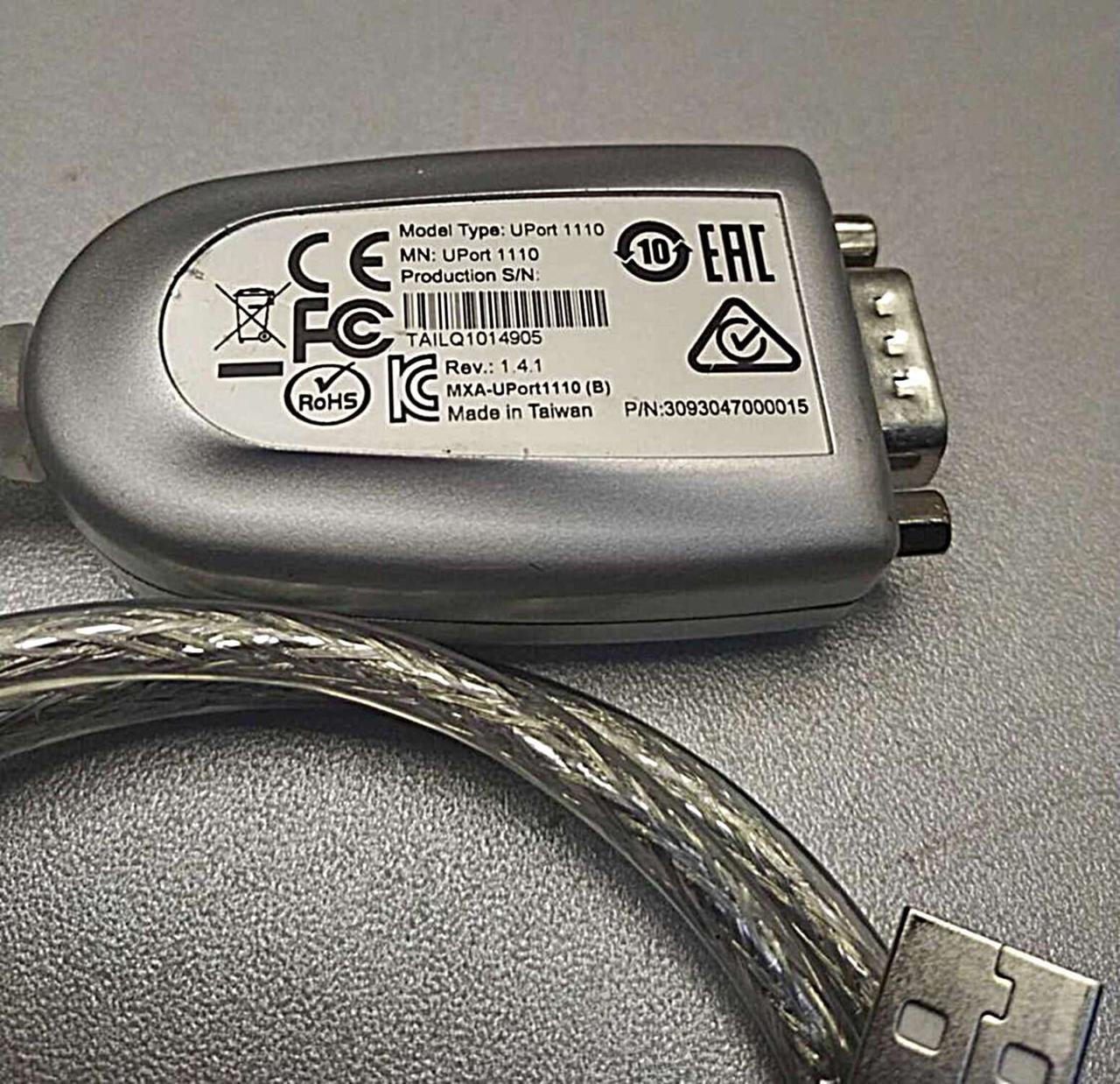 Кабели И Разъемы Для Сетевого Оборудования Б/У MOXA UPort 1110 (ID.