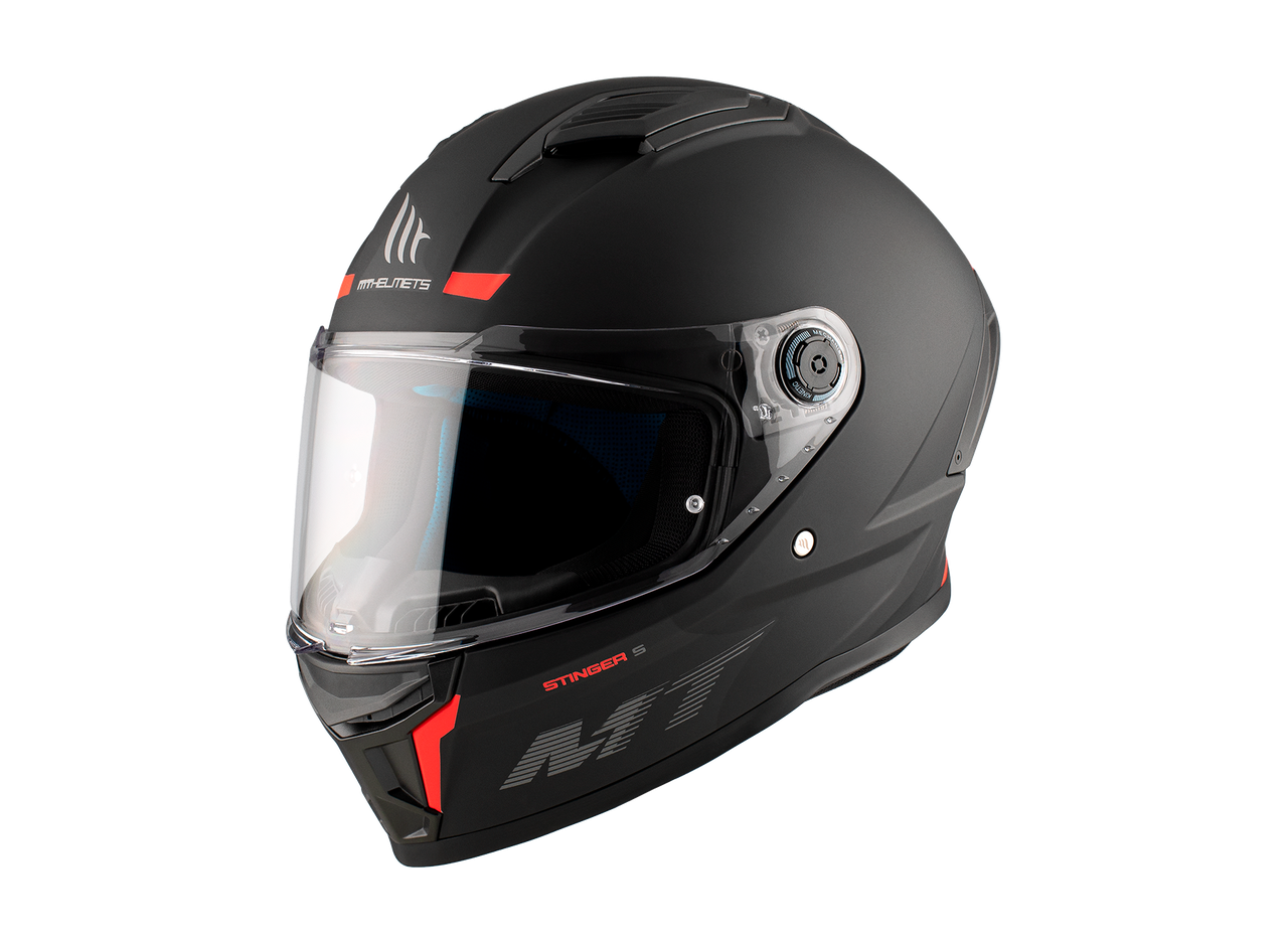 Мотошолом MT STINGER 2 A1 Solid Matt Black XXS