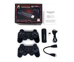 Ігрова приставка з бездротовими джойстиками Ampown GD10 30000 ігор 64 Gb Hdmi 4K Game Stick