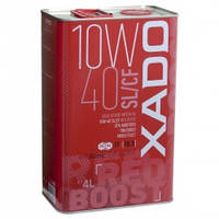 Напівсинтетична олива XADO Atomic Oil 10W-40 SL/CF RED BOOST 4 л