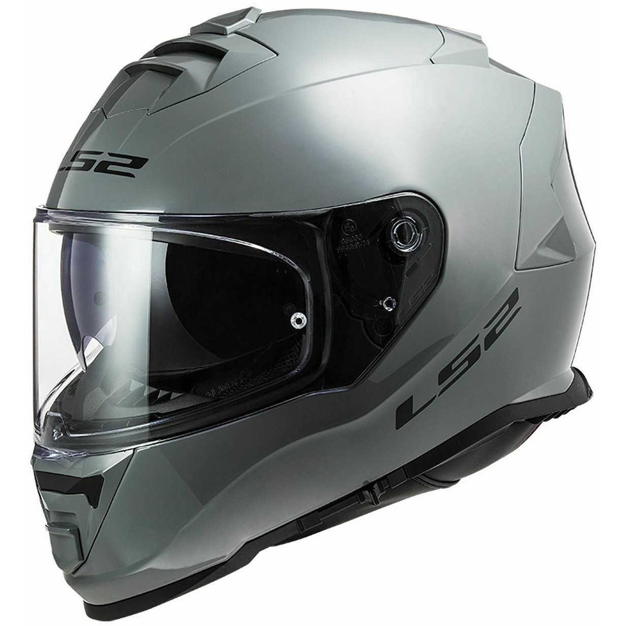 МОТОШОЛОМ ЗАКРИТИЙ LS2 FF800 STORM SOLID КОЛІР NARDO GREY