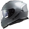 МОТОШОЛОМ ЗАКРИТИЙ LS2 FF800 STORM SOLID КОЛІР NARDO GREY, фото 3
