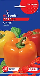 Насіння Перцю солодкого Атлант (0.25г), For Hobby, TM GL Seeds