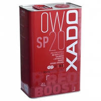 Синтетична олива XADO Atomic Oil 0W-20 SP RED BOOST 4 л