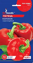 Насіння Перцю солодкого Колобок (0.25г), For Hobby, TM GL Seeds