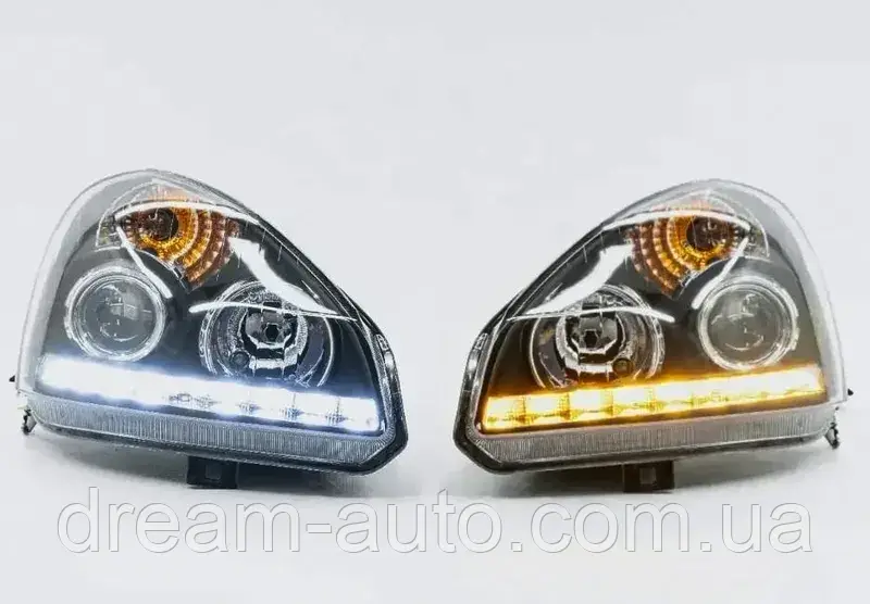 Фари ВАЗ 2170-72 LED ДХО з повторювачем поворотів