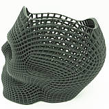 Конфетниця / Кашпо для квітів пластикова "Череп 3D" різні кольори Підставка для ручок та олівців, фото 3