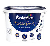 Краска интерьерная латексная Sniezka Mattlatex Beauty износостойкая моющая (5л)