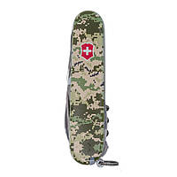 Складной нож Victorinox Spartan Army Пиксель с красным лого (1.3603.3_W3941p) мультитул оригинал