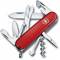 Складной нож Victorinox Climber Ukraine Красно-черный (1.3703.1.3) мультитул оригинал