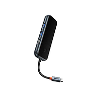 HUB Baseus AcmeJoy 5in1 (Type-C to 2xUSB3.0 + USB2.0 + Type-C PD&Data) Dark Dray