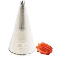 BS 103 Кондитерська насадка OPEN STAR d 3 мм Martellato