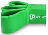 Еспандер-петля (гумка для фітнесу і кроссфіту) U-POWEX UP_1050 Pull up band (23-57kg) Green, фото 4