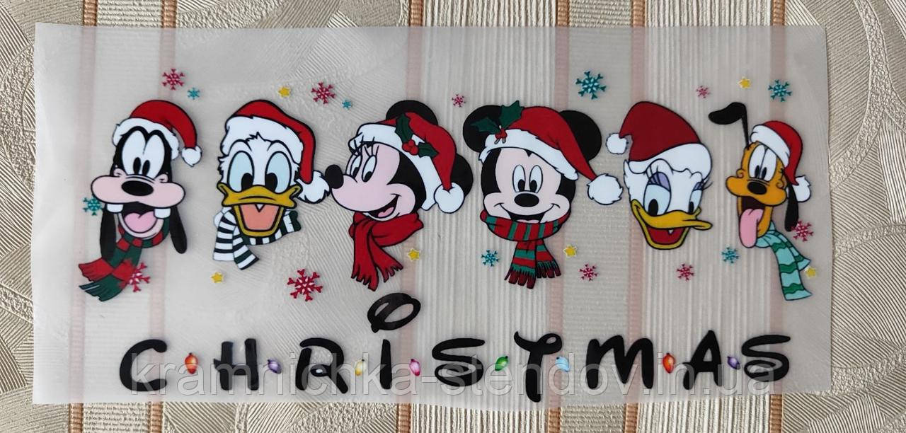 Термонаклейка на одяг новорічні, фото 1