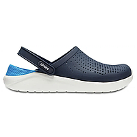 LiteRide Clog Navy White, Крокси лайтрайд темно сині чоловічі унісекс оригінал + коробка