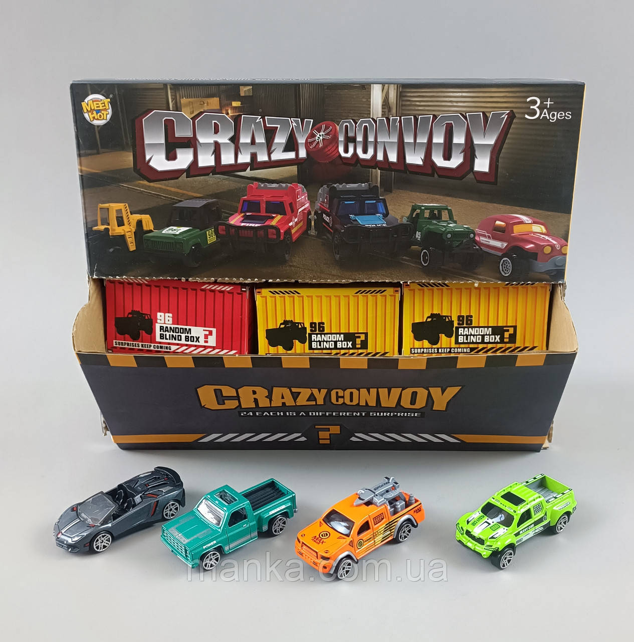 Машинка (MH-255) Crazy Convoy, фото 1