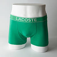 Подарочный набор мужских трусов Lacoste в фирменной упаковке 3 штуки боксеры хлопковые
