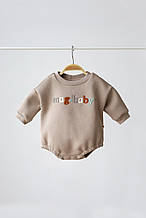 Боді з тринитки з начосом "Juice", Темний таш