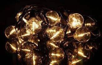 Гірлянда Белт Лайт Нитка 20 прозорих памп розжарювання в стилі Ретро 4 м (8937)