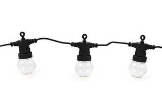 Гірлянда Белт Лайт кулька 10 Led ламп у стилі Ретро 5 м Прозорий (8604702)
