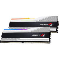 Модуль пам'яті для комп'ютера DDR5 32GB (2x16GB) 8000 MHz Trident Z5 RGB Silver G.Skill