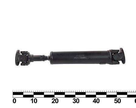 Вал карданний ВАЗ 2121-214 перед., круглий фланець, кор. уп., фото 2