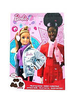 Адвент календарь Dolci Barbie Chocolate Advent Calendar с шоколадными фигурками 280g
