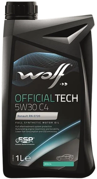 Моторна олива Wolf Oil Officalltech C4 5w30 5 л