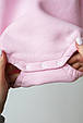 Боді з тринитки з начосом "Juice", Рожевий, фото 2