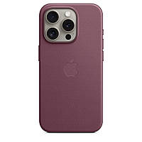 Чехол FineWoven Case with MagSafe for Apple iPhone 15 Pro Max Mulberry